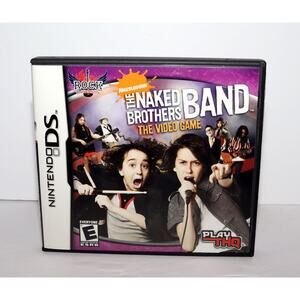 The Naked Brothers Band Video Game (Nintendo DS, 2008) Tested Works